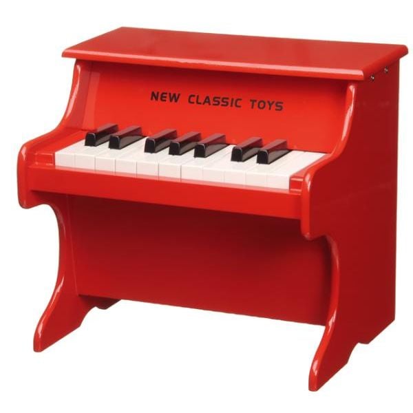 Pian Rosu New Classic Toys pentru Copii
