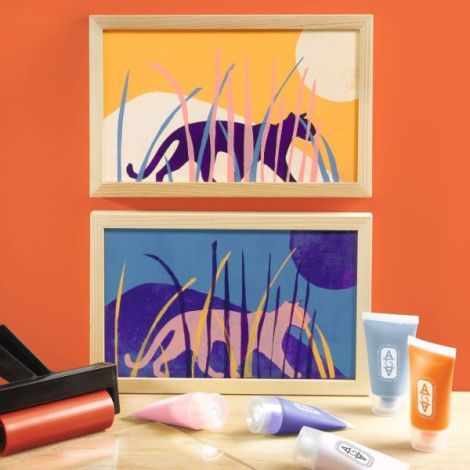 Djeco Atelier Gel Print Creativ pentru Adulți - imagine 3