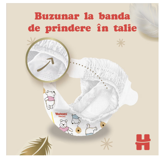 Scutece Huggies Elite Soft 1, 3-5 kg, 50 buc - imagine 8