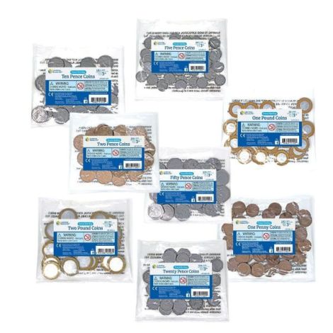 Set 700 monede lire Learning Resources educativ - imagine 3