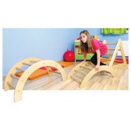 Spalier Semicircular Moje Bambino - Dezvoltare Motricitate - imagine 2