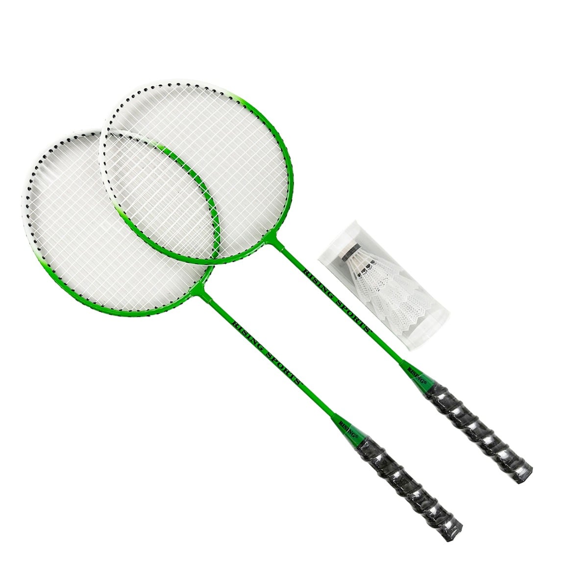 Set Badminton Rising Sports cu 2 Rachete și Geantă