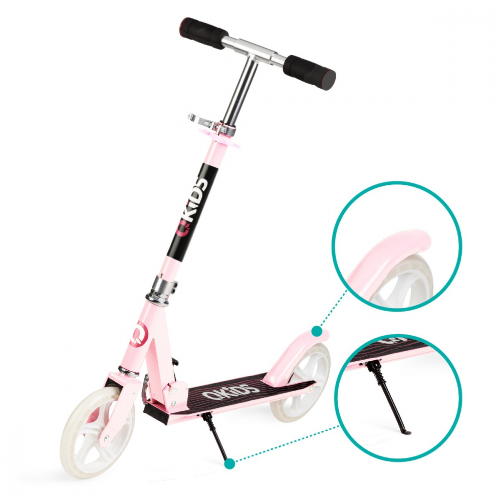 Trotineta QKIDS WEISS Light Pink Freestyle - imagine 2