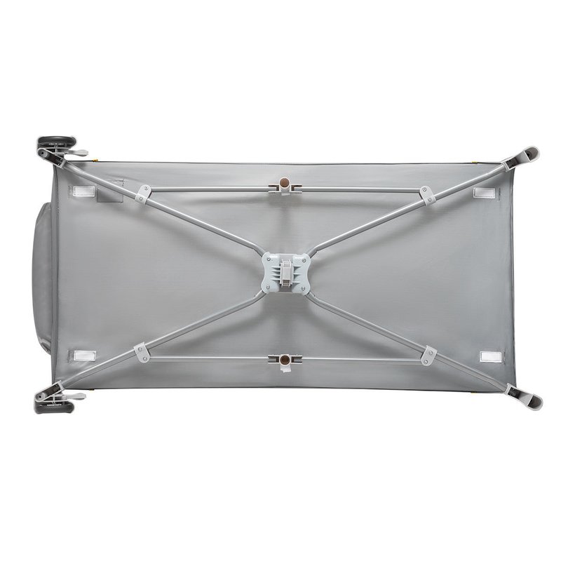 Patut Pliant Lionelo Sven Plus, 120x60 cm, Galben - imagine 7