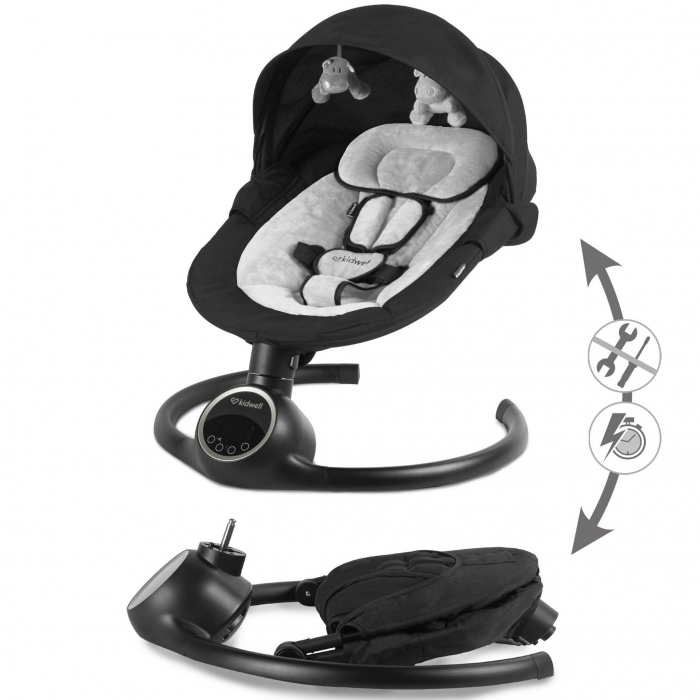 Leagan Electric Kidwell Reve 2-in-1 Black/Silver - imagine 9