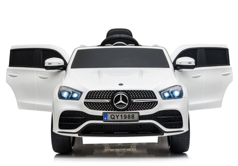 Masinuta Electrica Mercedes GLE450 12V, Alb, 2.4GHz - imagine 2