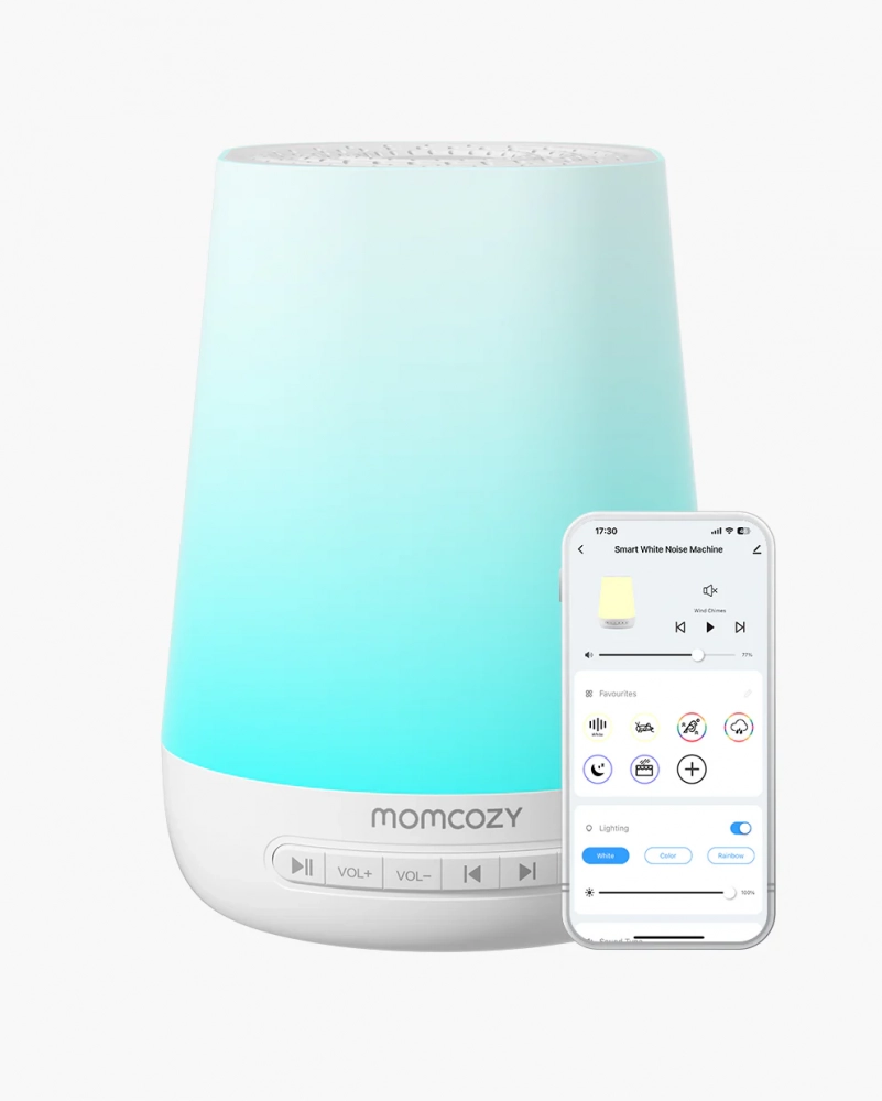 Lampa White Noise Baby Momcozy - Sunete & Lumină - imagine 7