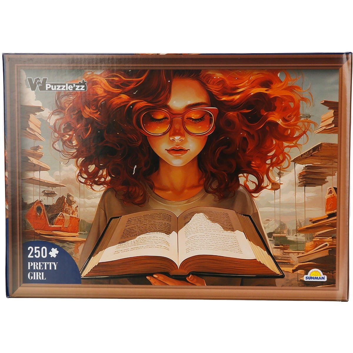 Puzzle Fata cu carte 250 piese Witty Puzzlezz