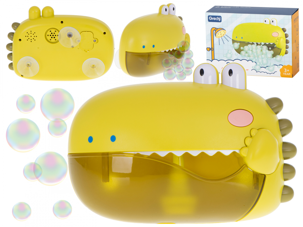 Ikonka Crocodil Generator Spuma Jucarie Baie