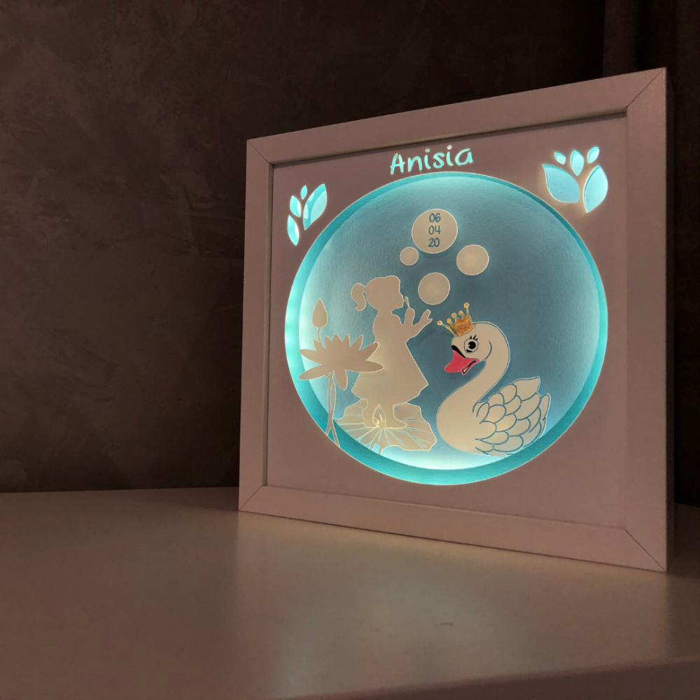 Tablou Luminos Fetita 030 Noorhandmadeatelier
