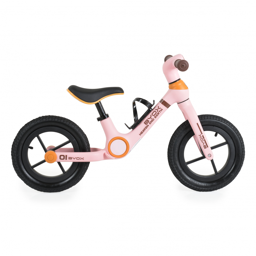 Bicicleta fara pedale Byox Orb Pink, 12 inch