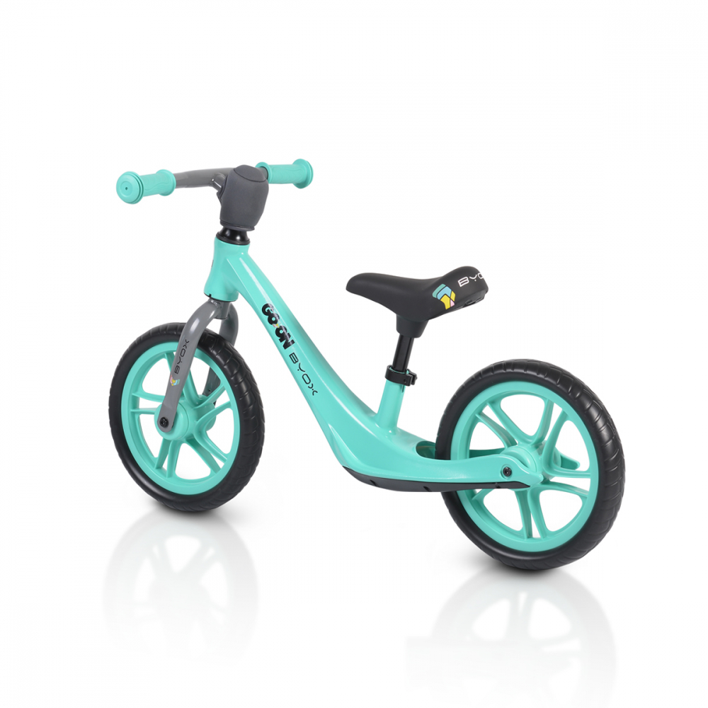 Bicicleta Byox Go On Turquoise 12 inch Fără Pedale - imagine 5