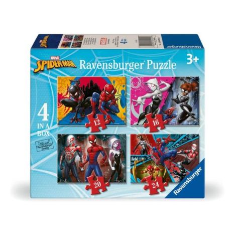 Puzzle Spiderman 4-in-1 Ravensburger - imagine 2