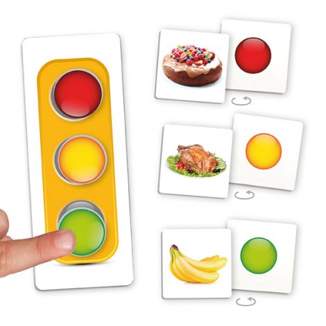 Joc Educativ Akros Semafor Alimentație Sănătoasă - imagine 2