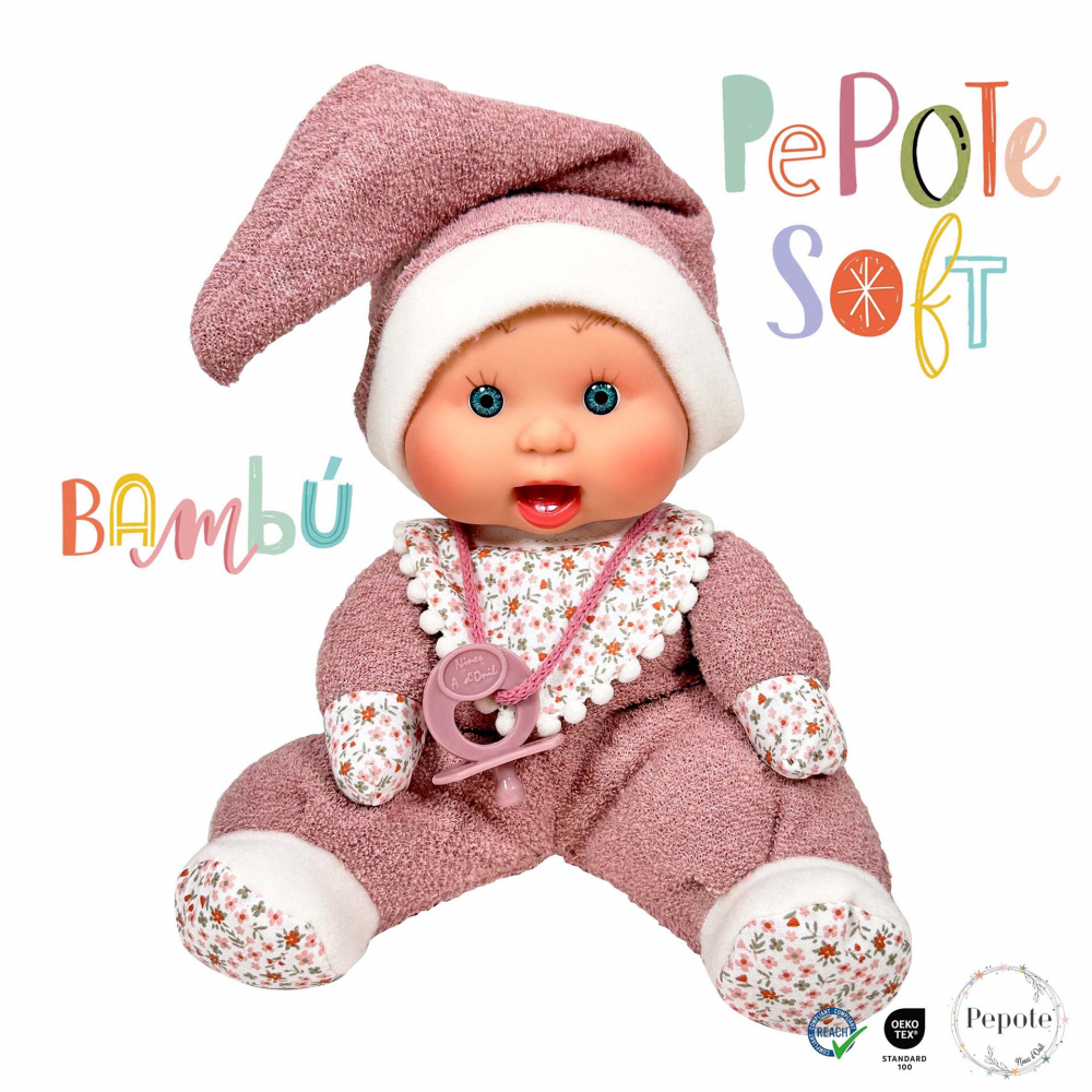 Păpușă Nines D'Onil 26 cm, Moale, Miros de Vanilie