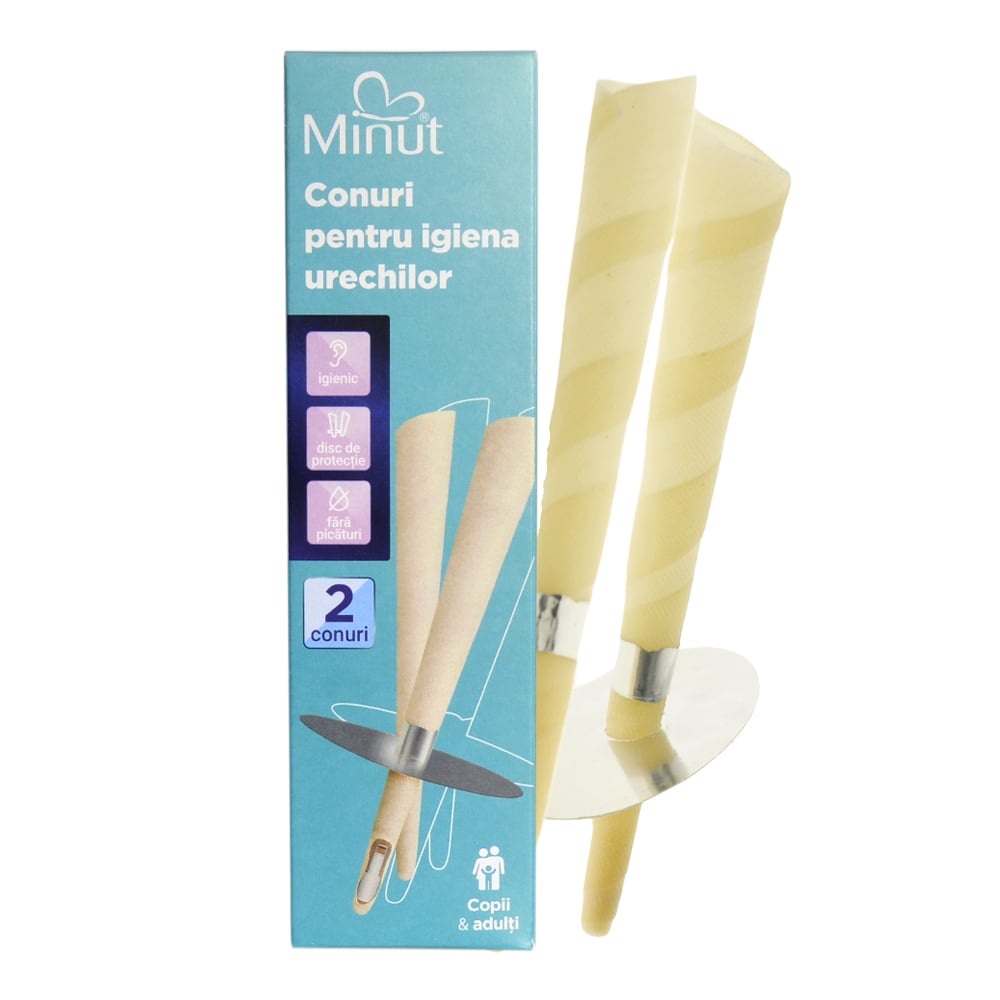Conuri Igienă Urechilor Minut - Curățare Naturală