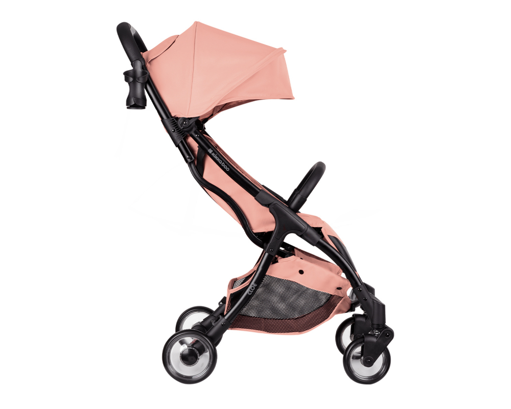 Carucior Sport Kikkaboo Cloe Pink, Pliabil, 0-22kg - imagine 5