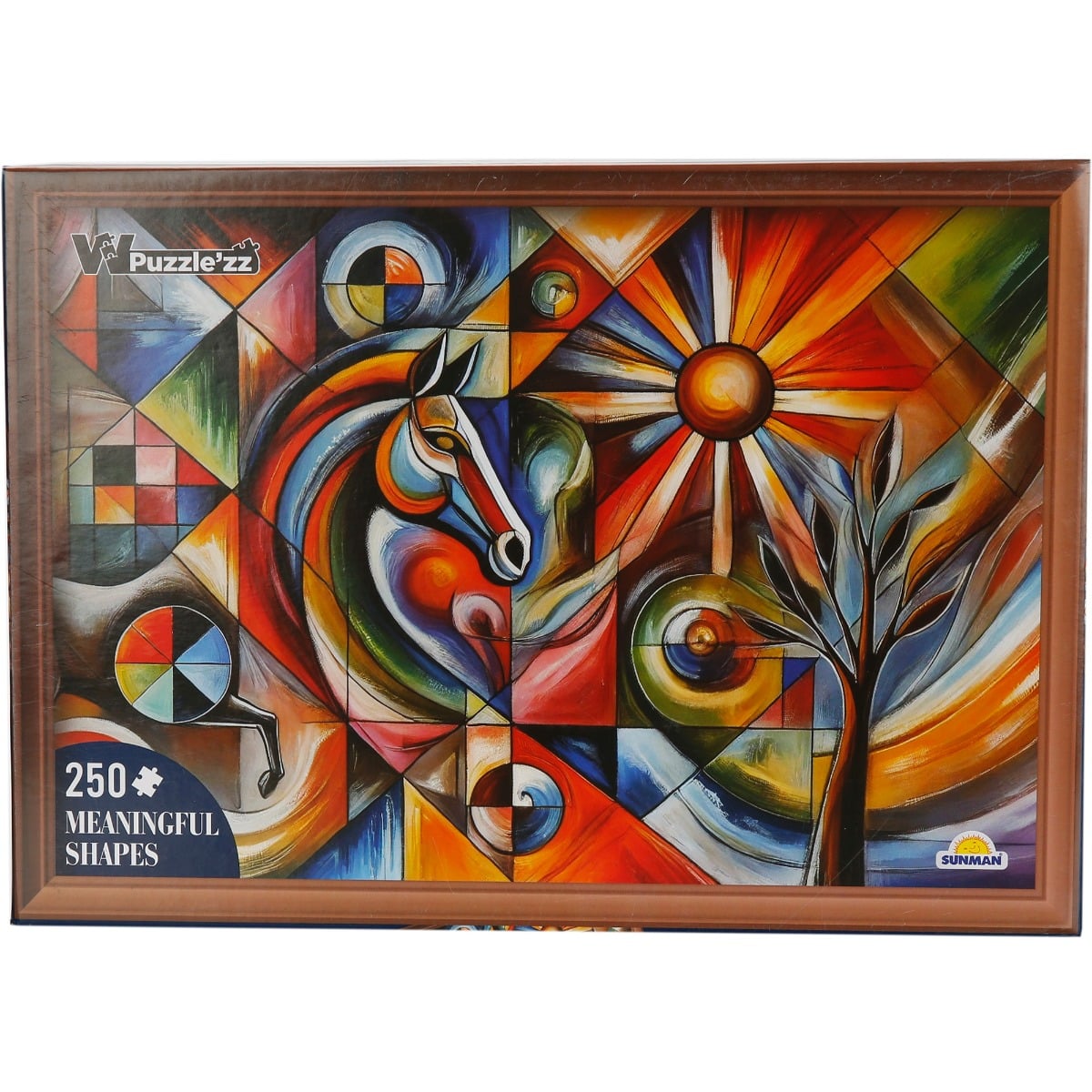 Puzzle 250 piese Witty Puzzlezz Armonia Culorilor