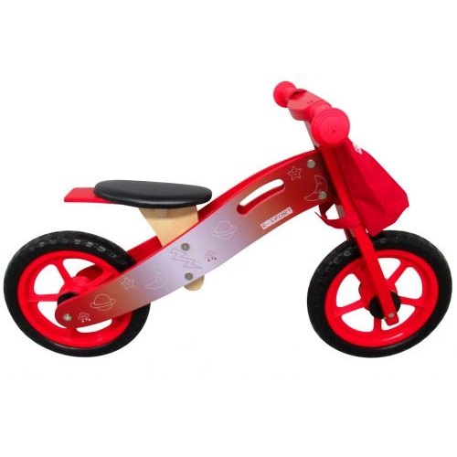 Bicicleta fara pedale R-Sport R10 Rosu, 2-5 Ani