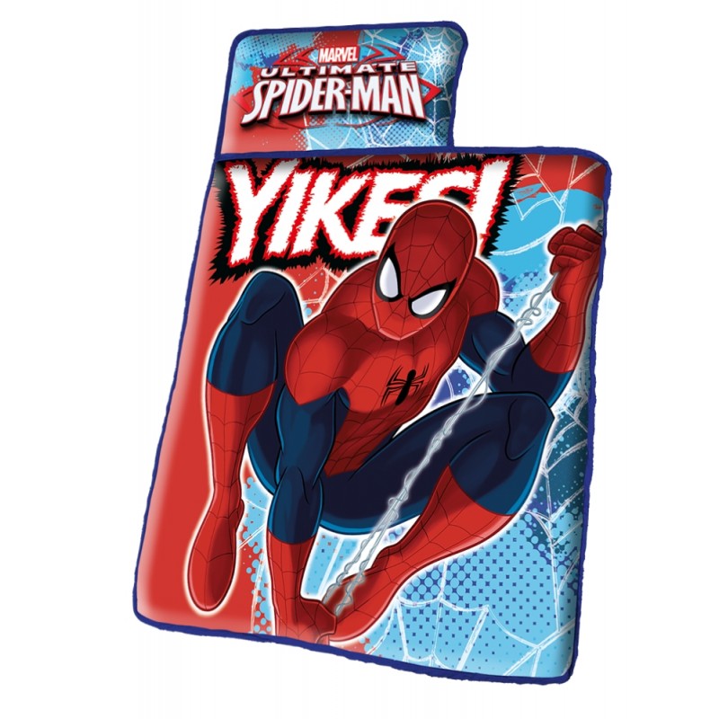 Sac de Dormit Copii Spiderman, Confort Termic, Portabil - imagine 3
