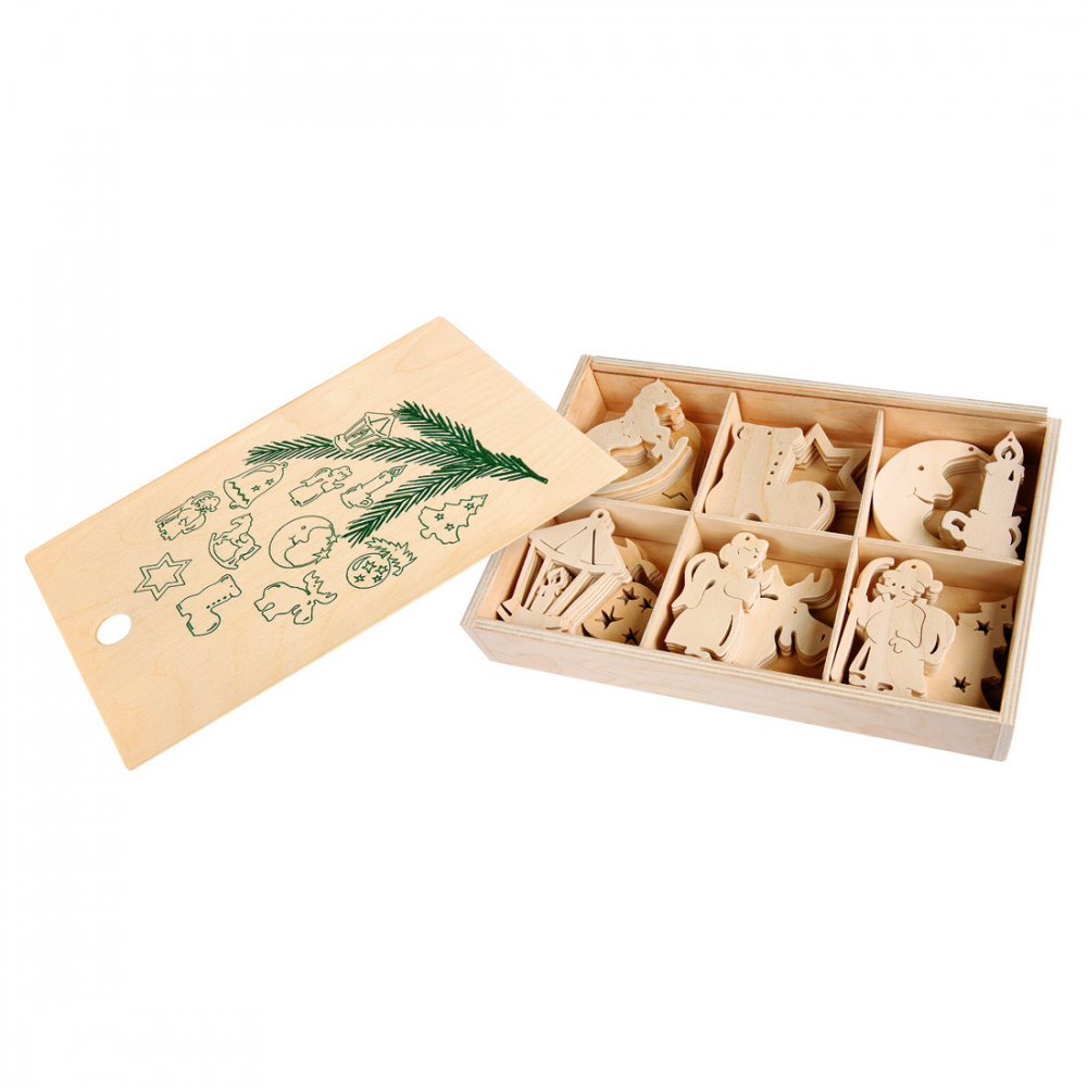 Set Creativ Decorațiuni Brad Small foot DIY - imagine 3