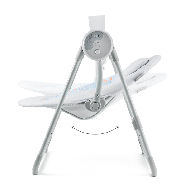Balansoar Kinderkraft Swingee Gri Electric - imagine 2