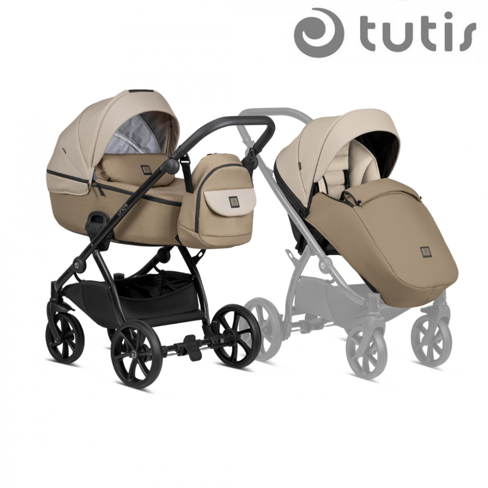 Carucior 2in1 Tutis Uno 5+ Grey Premium - imagine 7