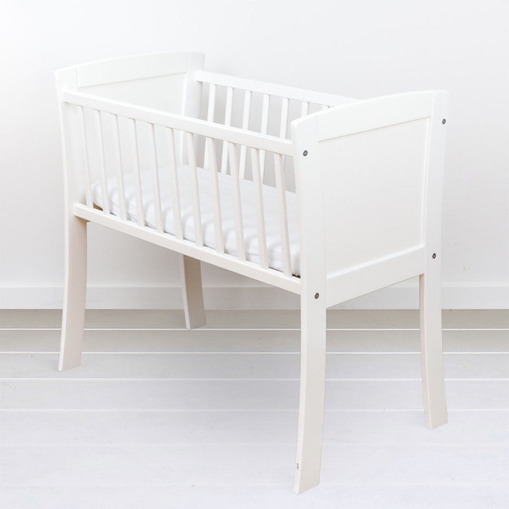Patut Co-Sleeping Woodies Alb 90x40 cm - imagine 7