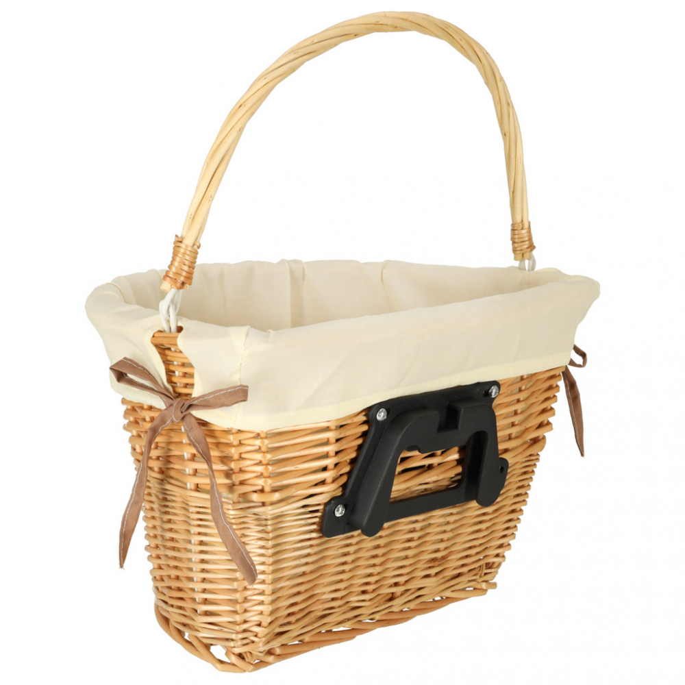 Cos Bicicleta Ikonka Rachita 26x23 cm White - imagine 7