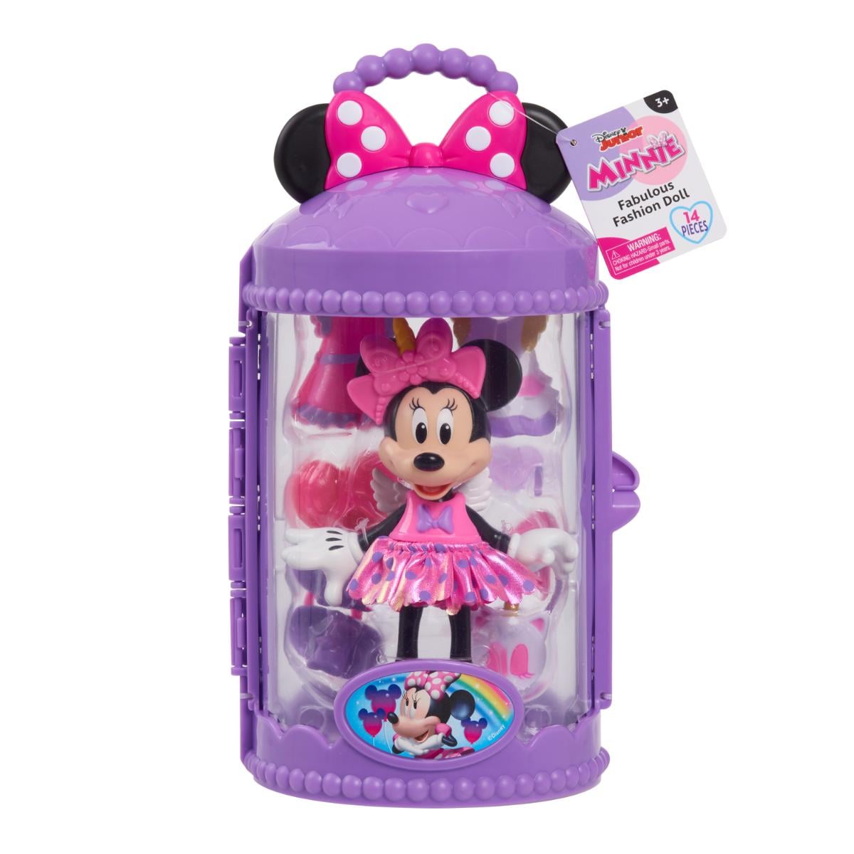Figurina Minnie Mouse Unicorn cu 3 ținute și accesorii