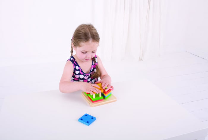 Joc Sortare Forme Bigjigs | Jucărie Educativă