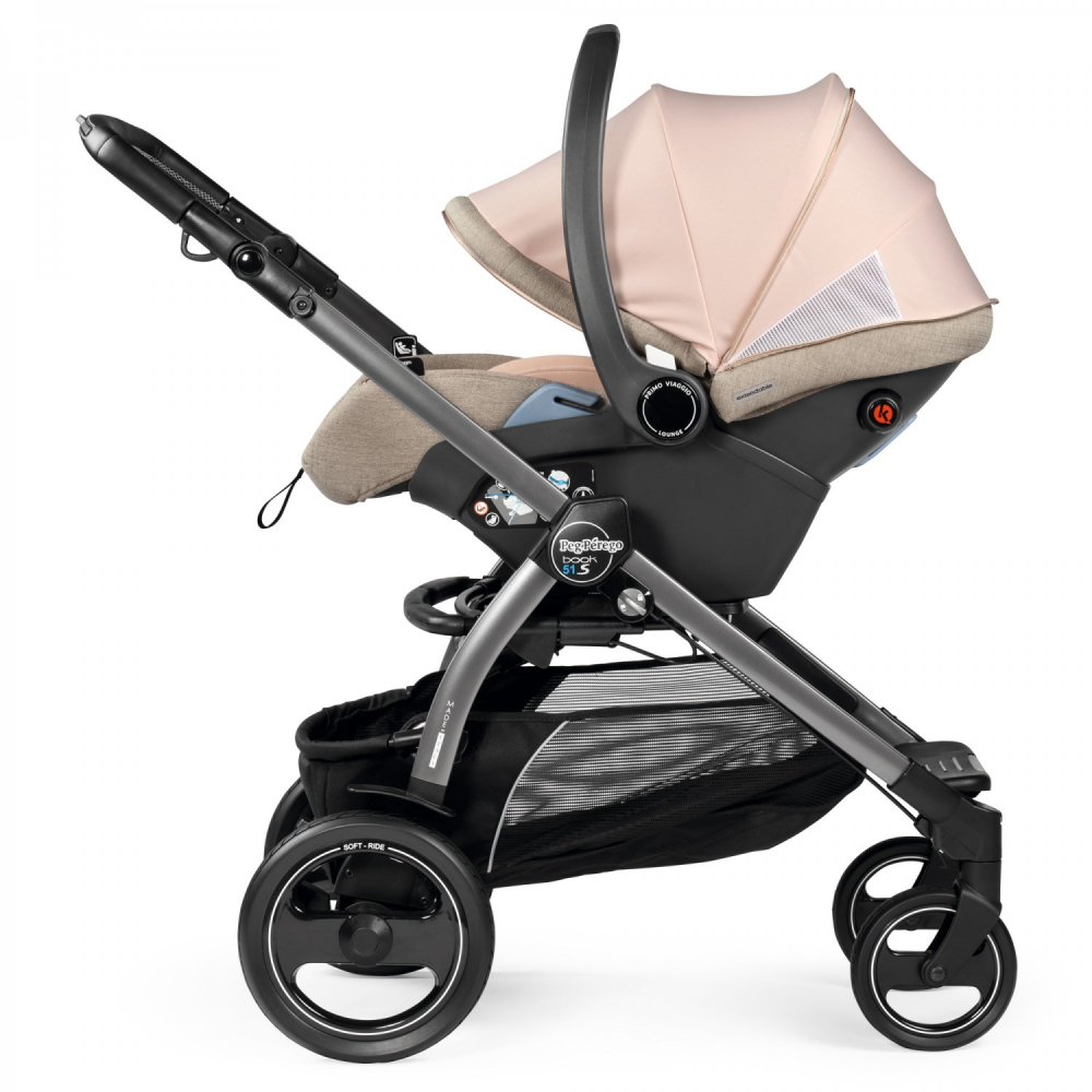 Carucior 3in1 Peg Perego Veloce Lounge i-Size - imagine 2
