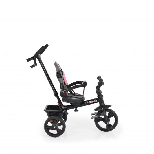 Tricicleta Byox Quick Pink, Sezut Reversibil, 18m+