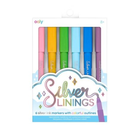 Carioci Ooly Silver Linings | Set Contur Argintiu