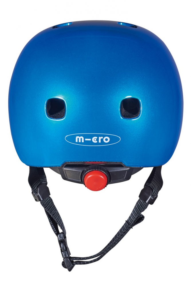 Casca Micro Metallic Blue S cu Led, 2-5 Ani - imagine 2