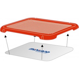 Set 6 tablite transparente mozaic Miniland - imagine 3