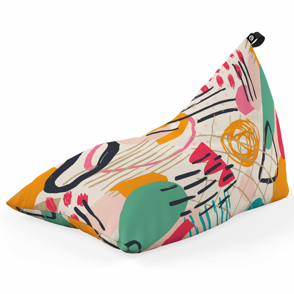 Fotoliu Puf Updeco Abstract Peony Lounge - imagine 5