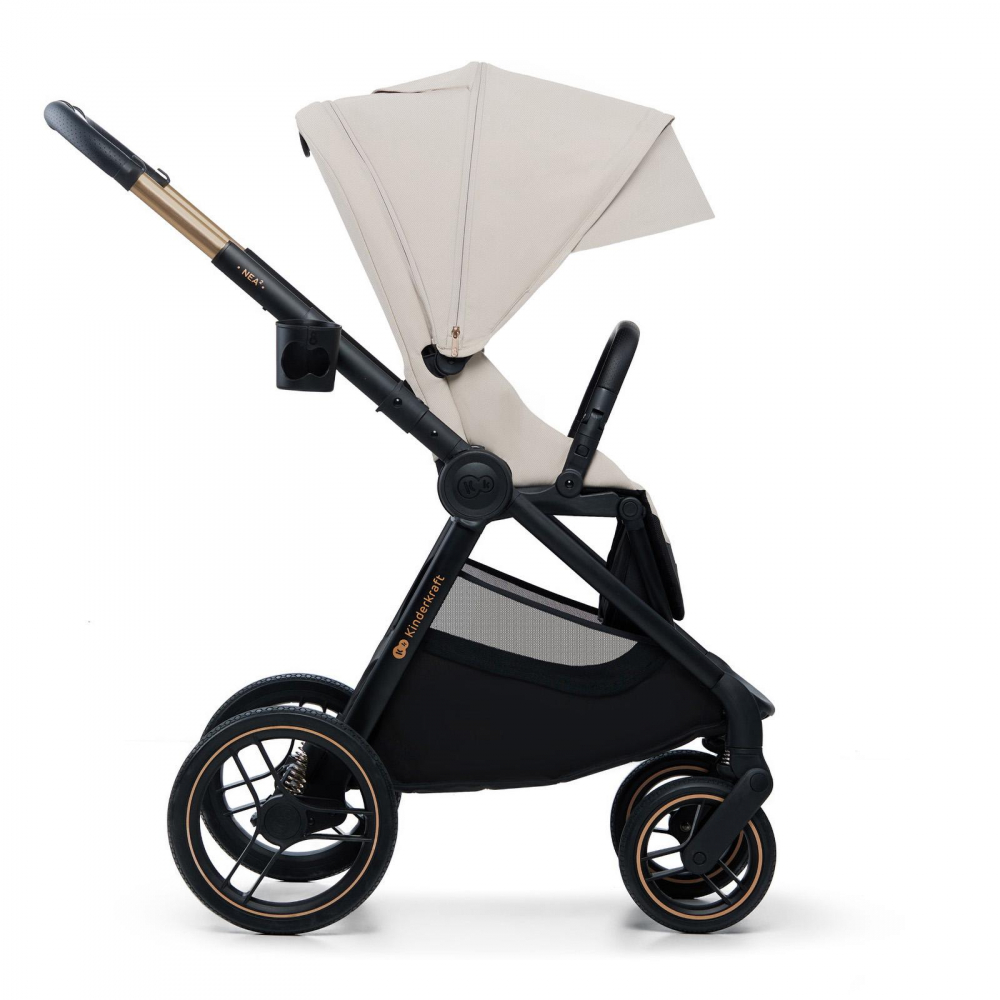 Kinderkraft Nea 2.0 Soft Beige - Carucior 2 în 1 - imagine 6