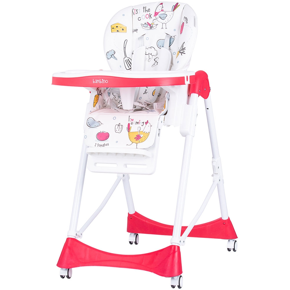 Scaun de masa Chipolino Bambino Poppy, Confortabil - imagine 7