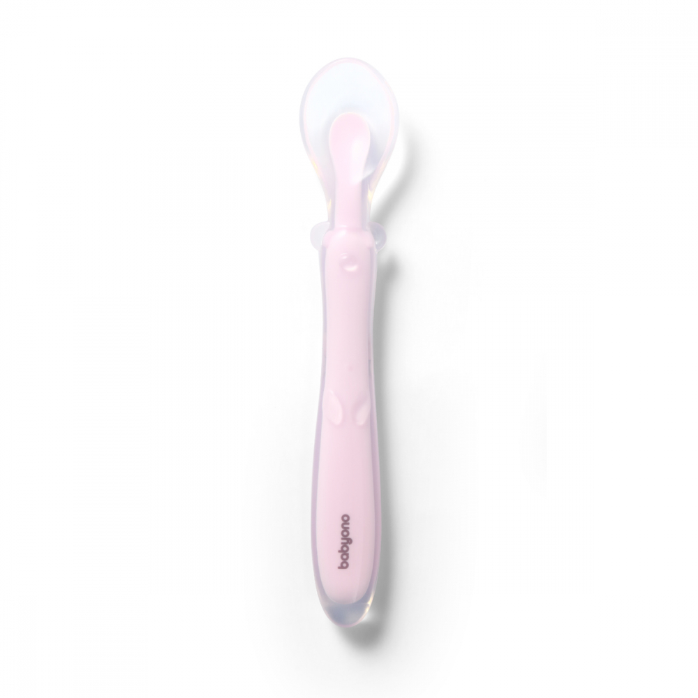 Linguriță Flexibilă Silicon Babyono Roz - imagine 4