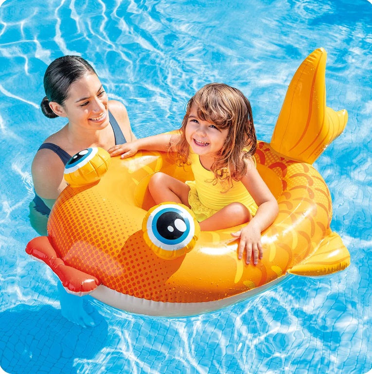 Colac Gonflabil Intex Peste 107x69 cm - imagine 2
