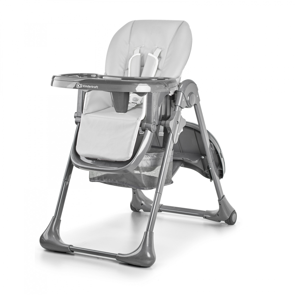 Kinderkraft Tastee Grey - Scaun Masa Pliabil - imagine 5