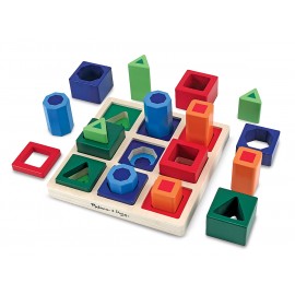 Melissa & Doug Sortator Forme Educational 3 Ani+