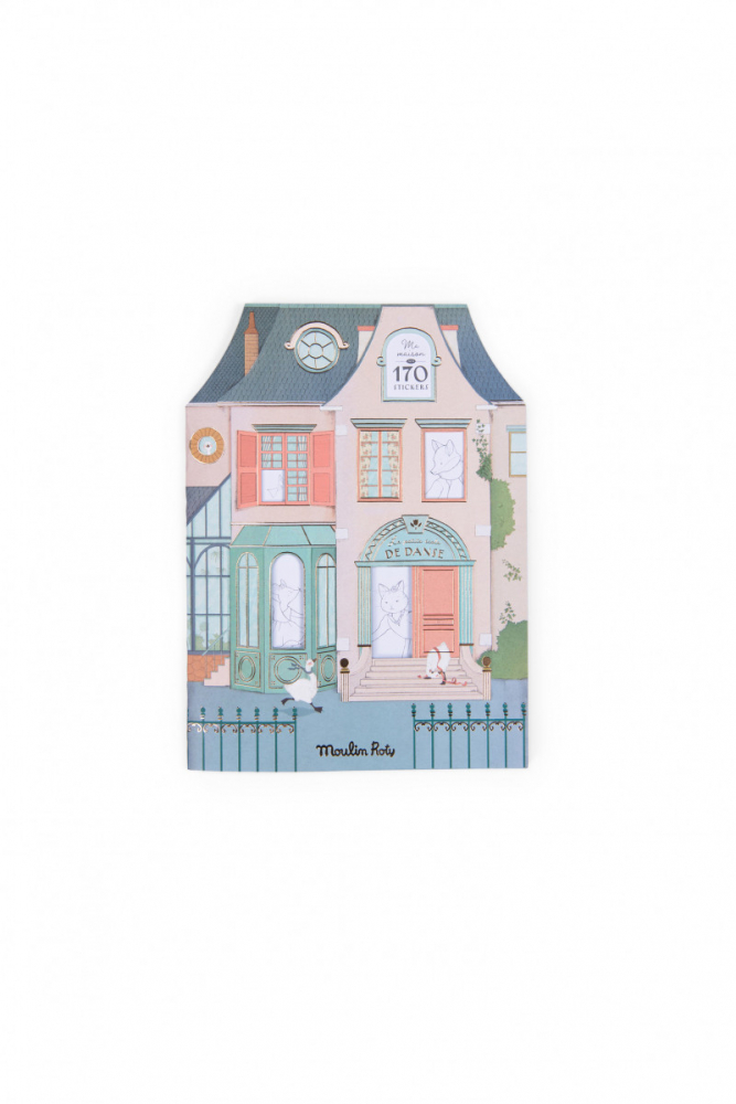 Carte Colorat Dans Moulin Roty cu Abtibilduri