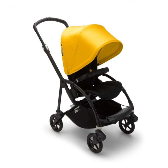 Bugaboo Bee 6 Black Black Lemon Yellow – Compact & Confortant