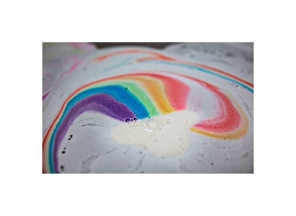 Forme Efervescente Inkee Curcubeu | Baie Colorată Craze - imagine 4