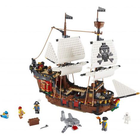 LEGO Creator Corabie Pirati 3in1 | Jucărie Constructie - imagine 2