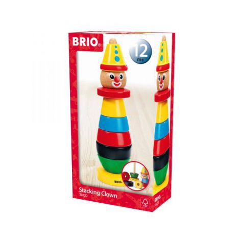 Jucărie Lemn de Stivuit Clovn BRIO
