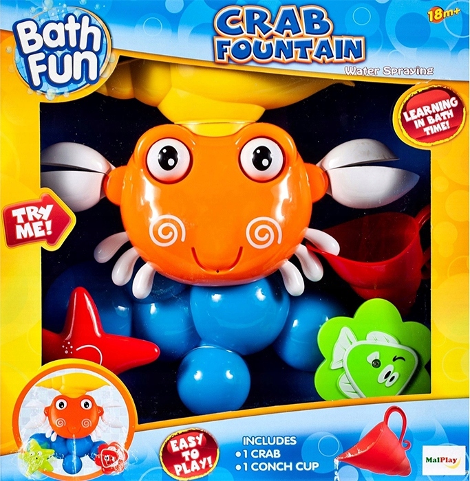 Jucărie de baie Crabul Fericit Malplay - imagine 6