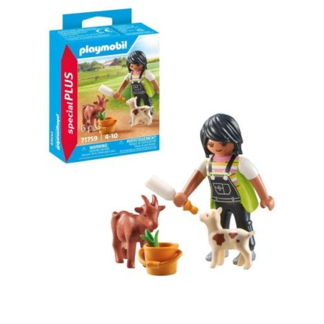 Playmobil Figurina Femeie cu Capre - Jucărie Creativă